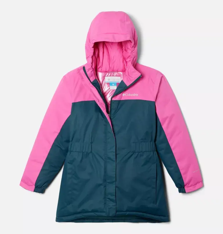 Columbia Girls' Hikebound™ Long Insulated Jacket. 1