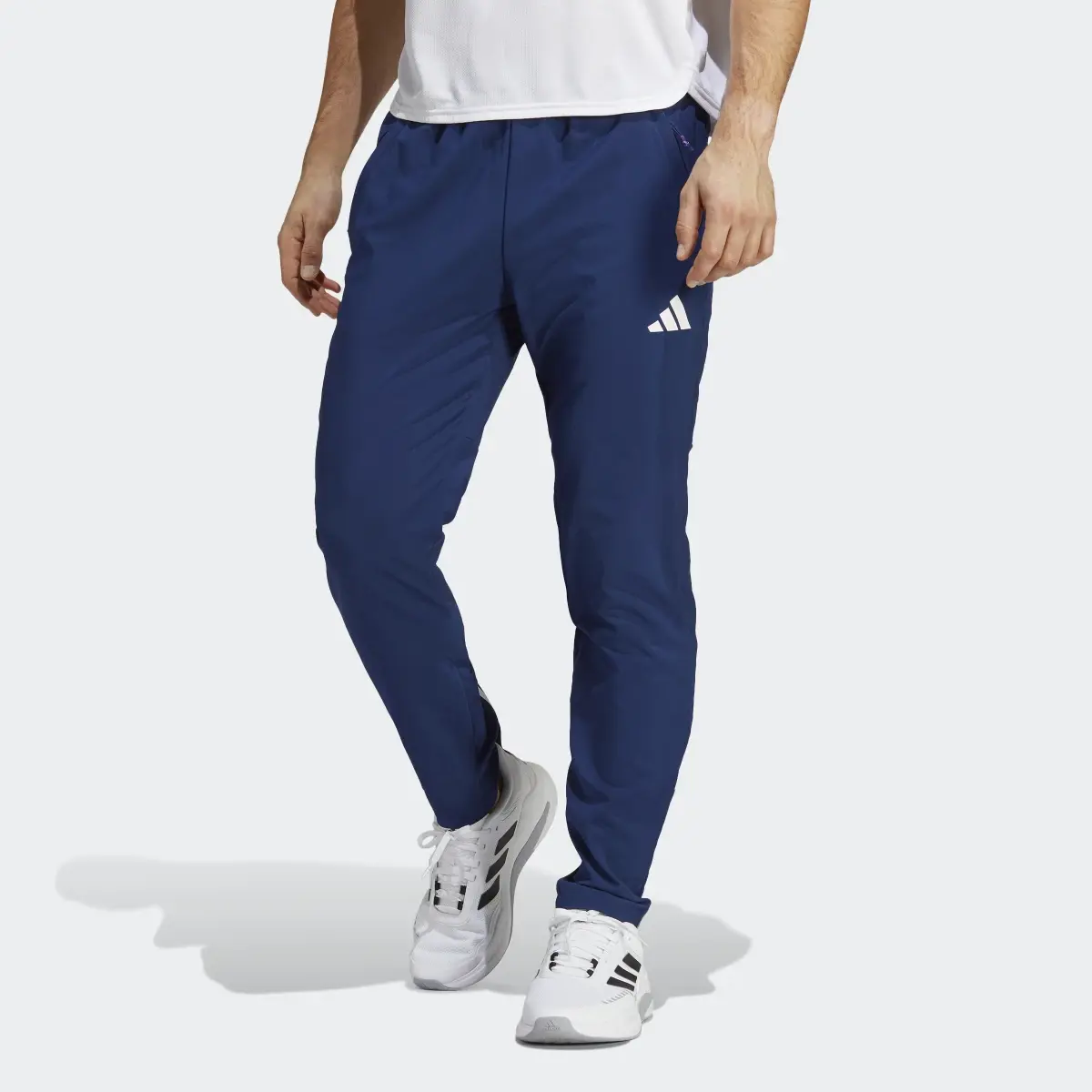 Adidas Train Essentials Seasonal Training Pants. 1