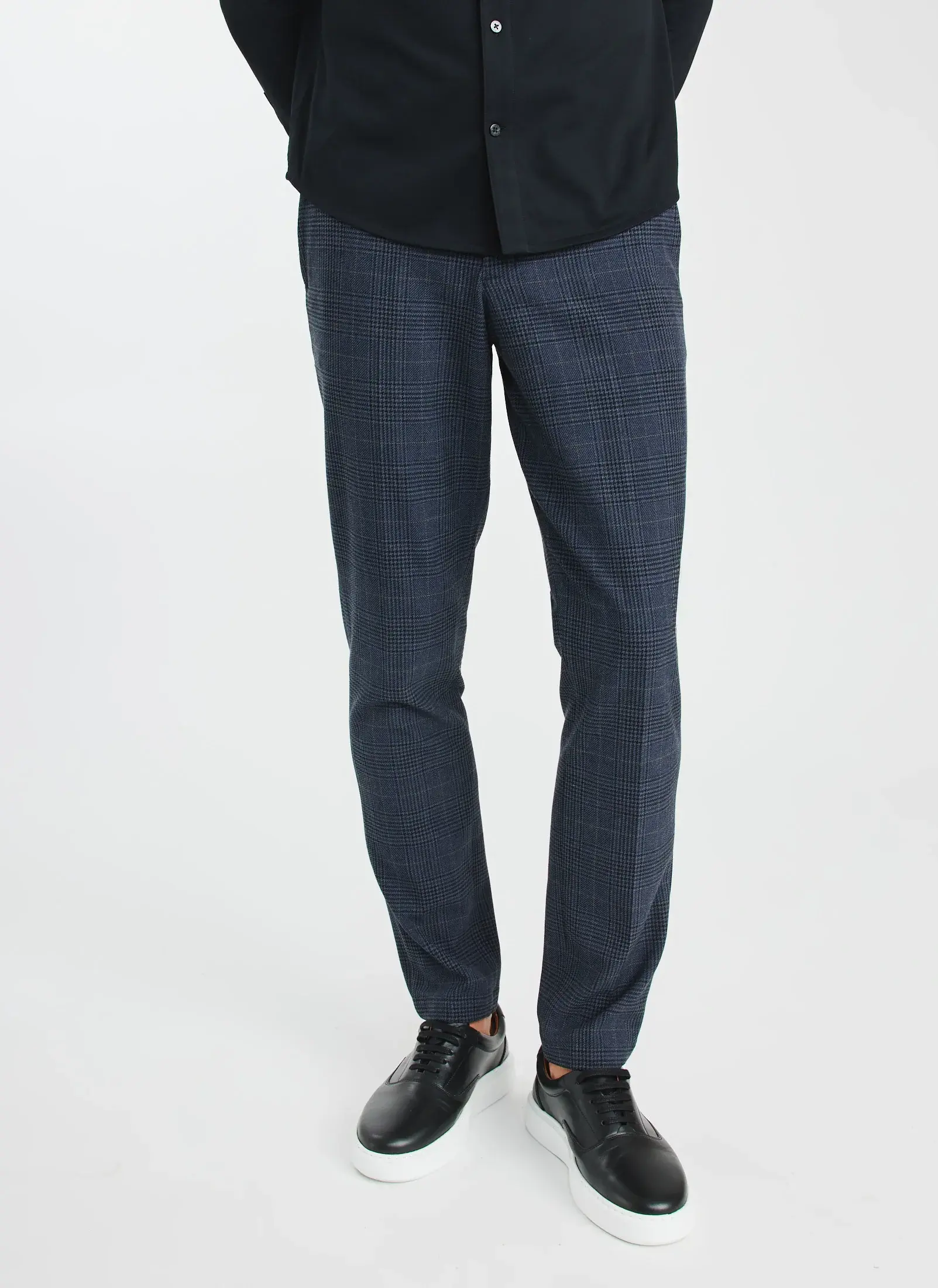 Kit And Ace Recycled Suiting Trousers Slim Fit. 1