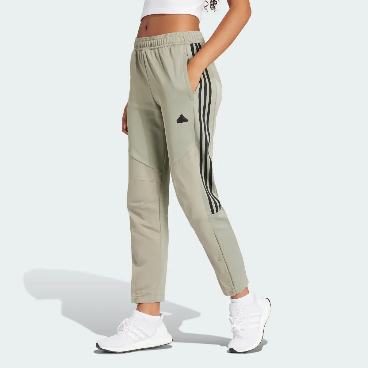 Adidas Tiro Material Mix Track Joggers. 1