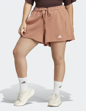 Adidas Collective Power High-Rise Relaxed Shorts (Plus Size)
