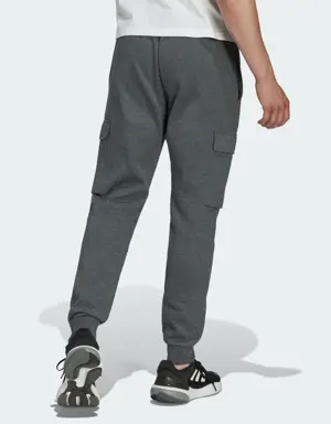 Essentials Fleece Regular Tapered Cargo Pants