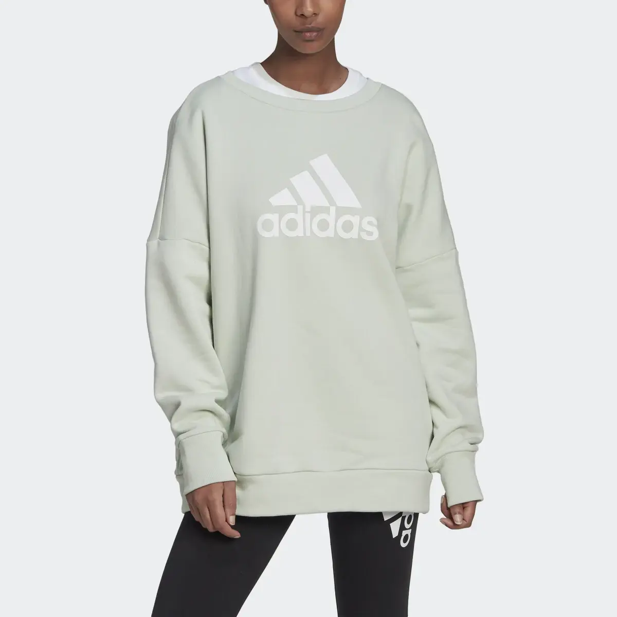 Adidas Future Icons Badge of Sport Sweatshirt. 1