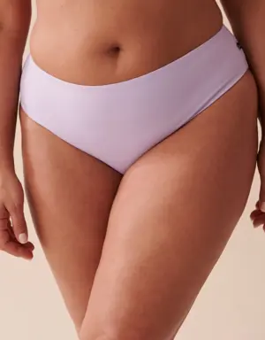 TEXTURED PASTEL Mid Waist Cheeky Bikini Bottom