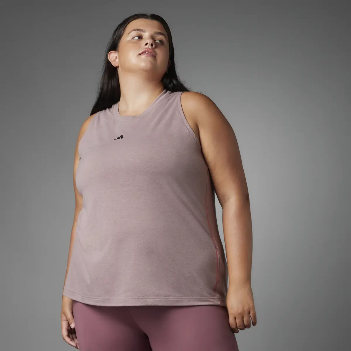 Adidas Authentic Balance Yoga Tank Top (Plus Size). 1