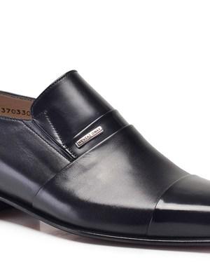 Nevzat Onay Hakiki Deri Siyah Klasik Loafer Kösele Erkek Ayakkabı -75583-. 3 Nevzat Onay Hakiki Deri Siyah Klasik Loafer Kösele Erkek Ayakkabı -75583-. 3