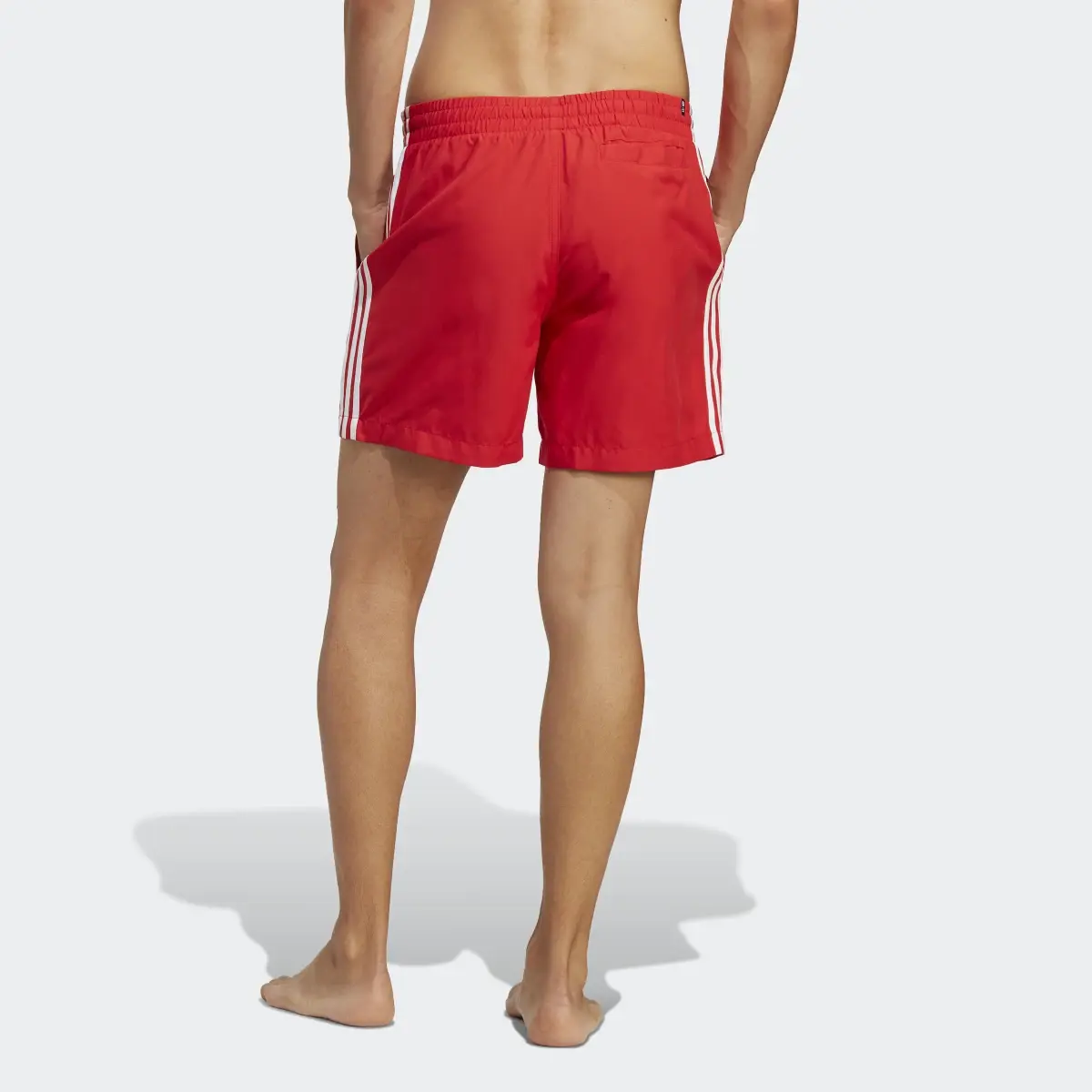 Adidas Originals Adicolor 3-Stripes Swim Shorts. 2