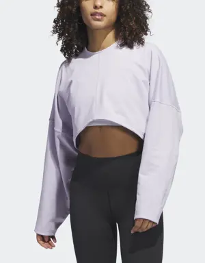 Adidas Yoga Studio Crop Sweatshirt