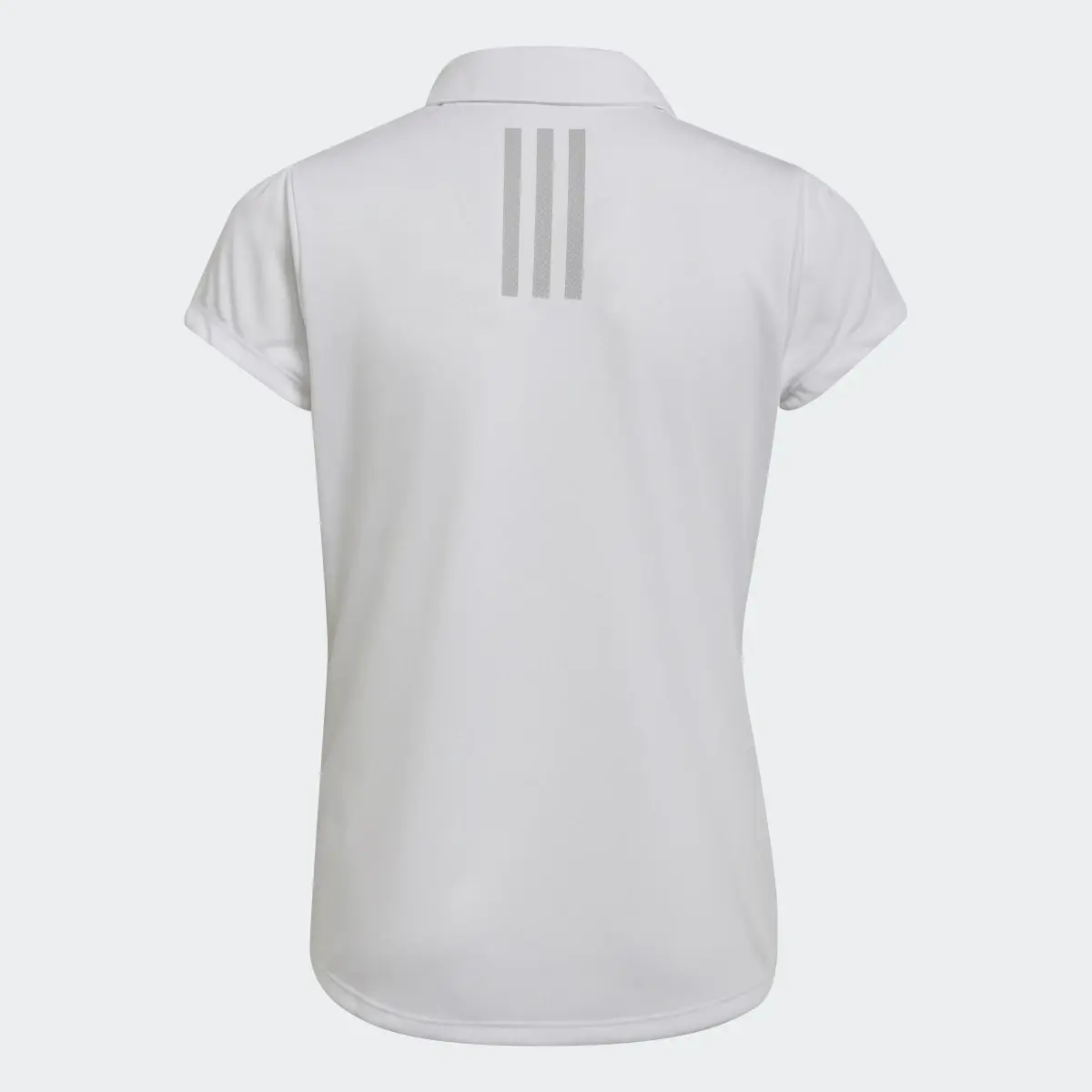 Adidas Girls' Performance Primegreen Golf Polo Shirt. 2