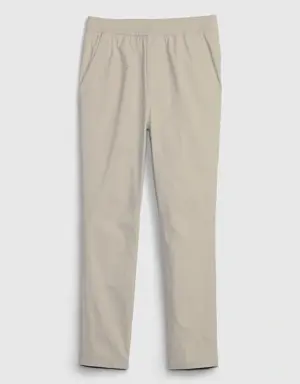 Gap Kids Hybrid Pull-On Pants gray