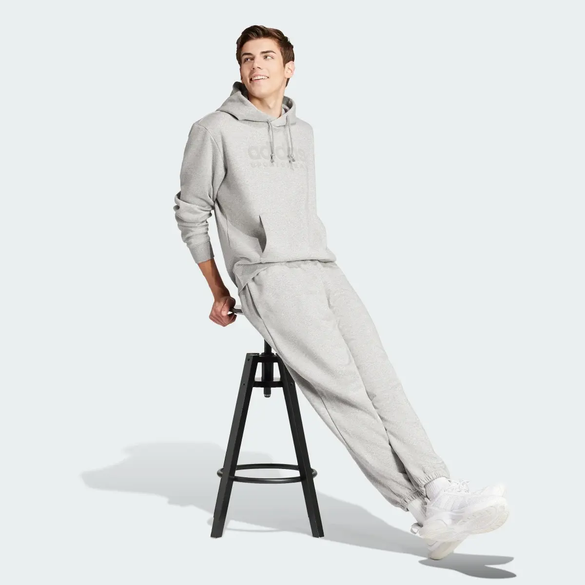 Adidas ALL SZN Fleece Graphic Pants. 3