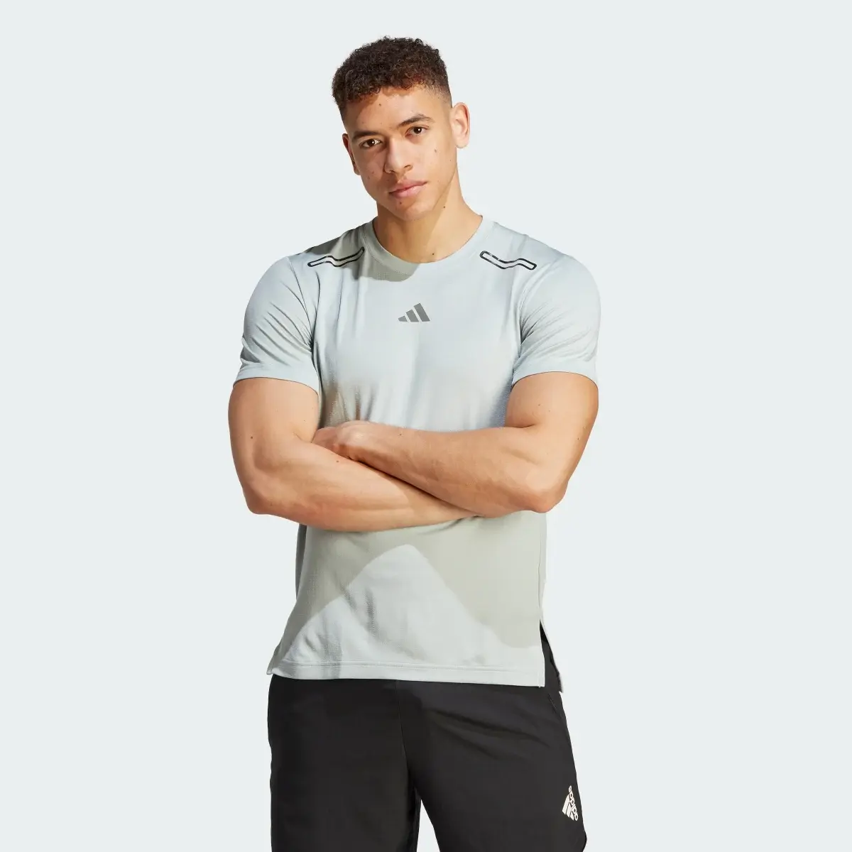 Adidas HEAT.RDY HIIT Elevated Training T-Shirt. 2