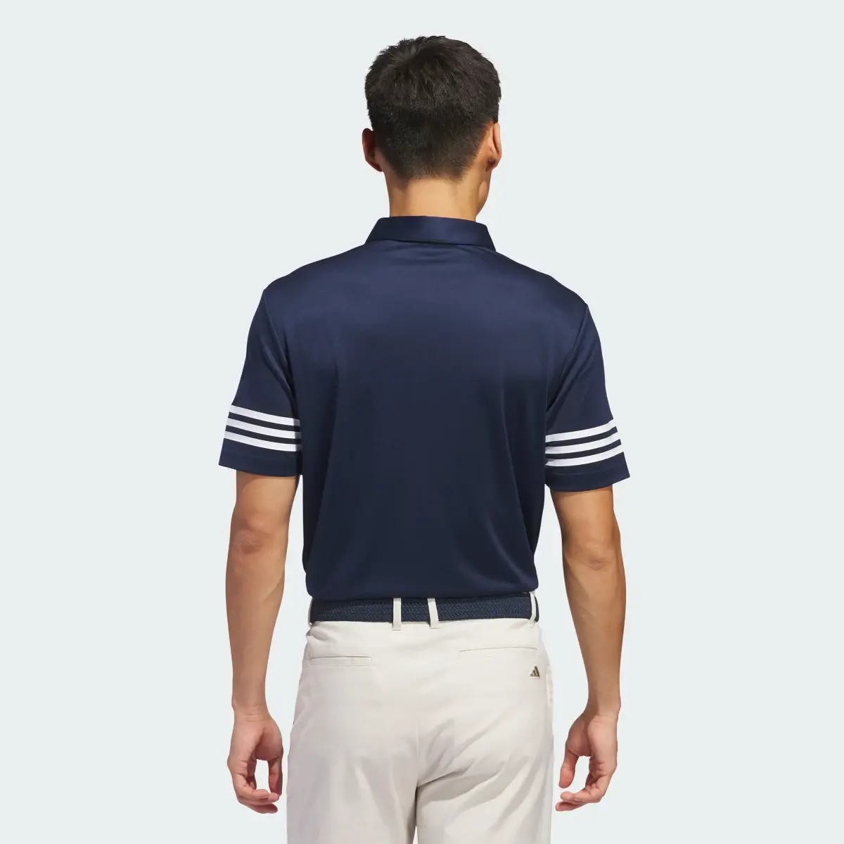 Adidas Playera Polo 3 Franjas. 3