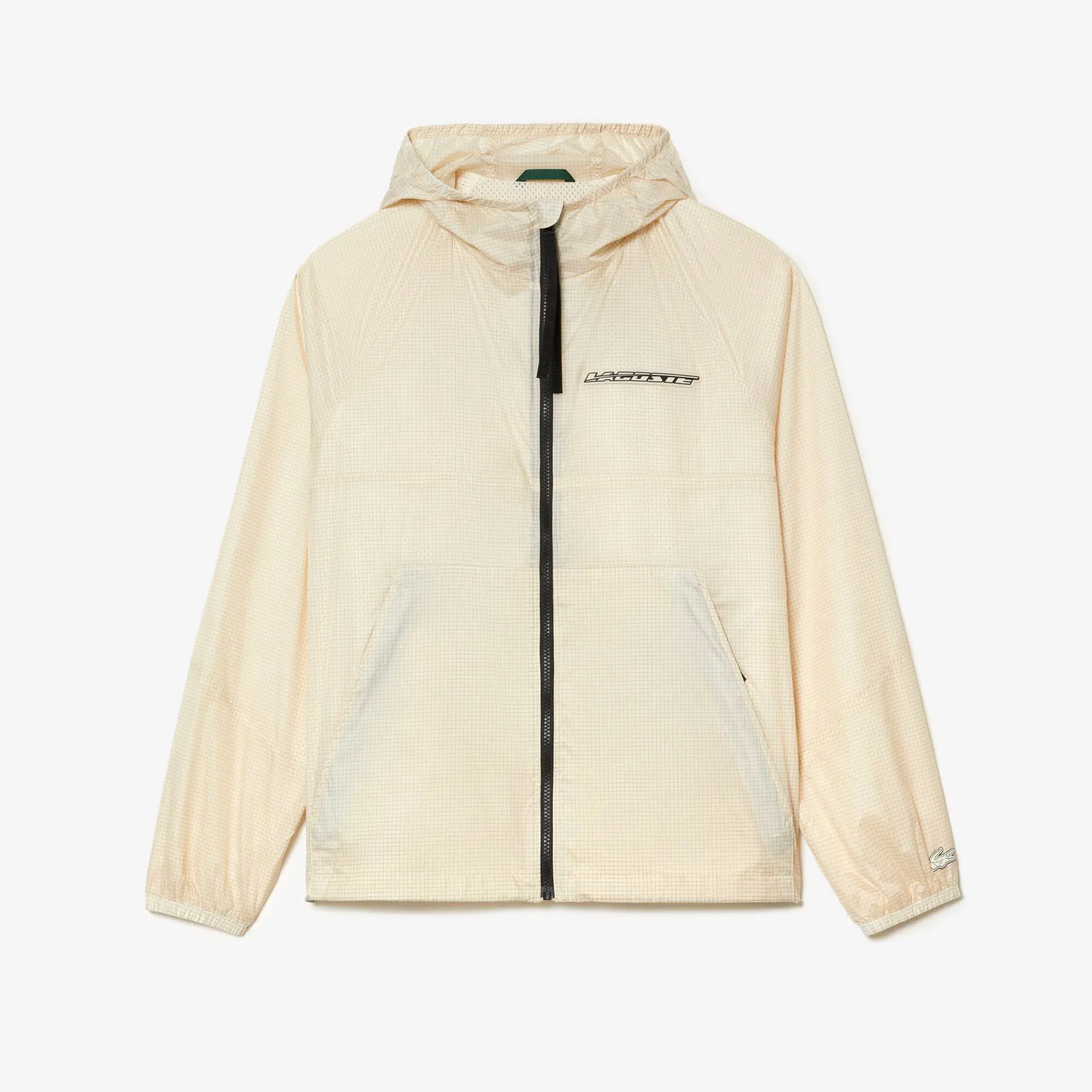 Lacoste Men’s Lacoste Short Zipped Hooded Jacket. 2