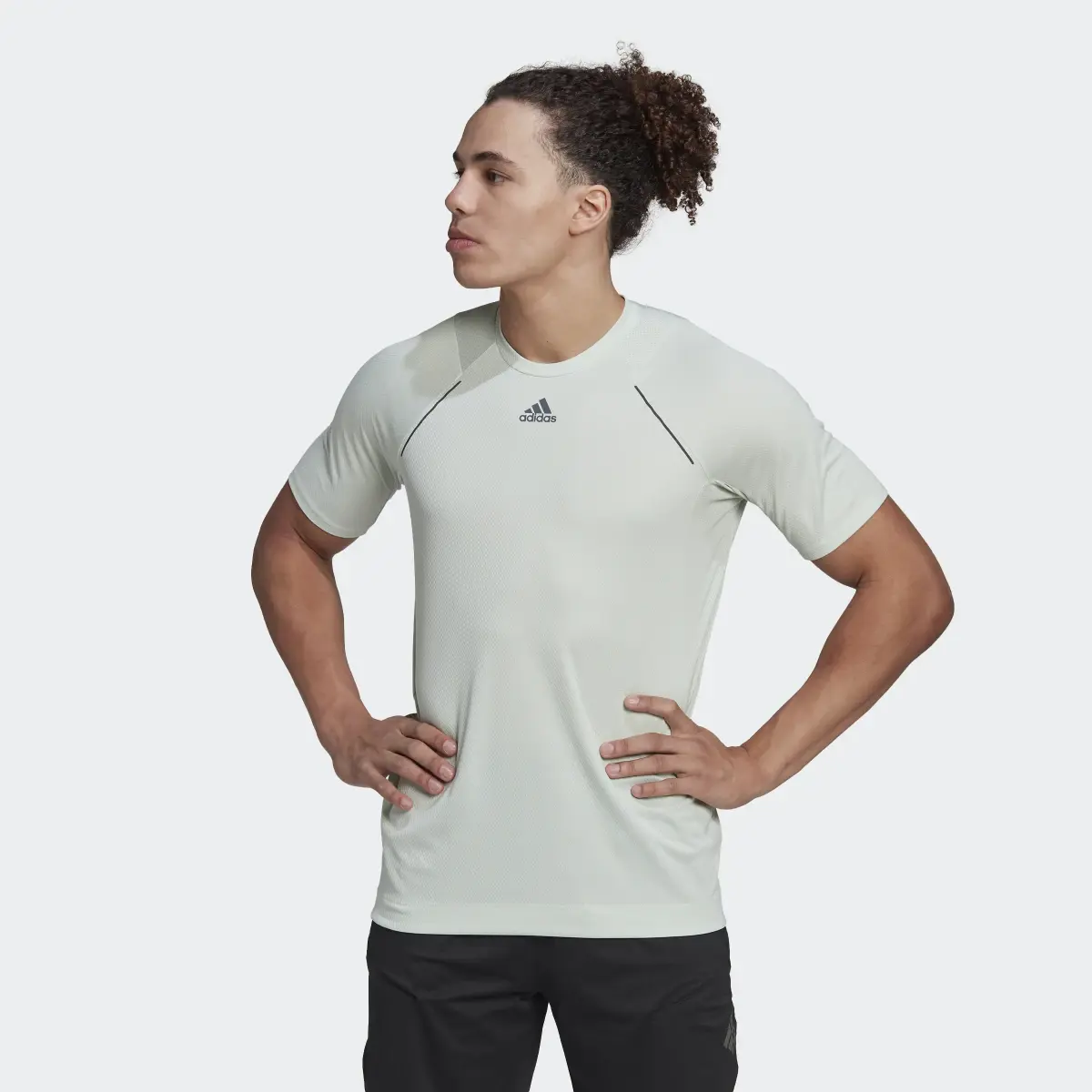 Adidas HIIT Spin Training Tee. 2