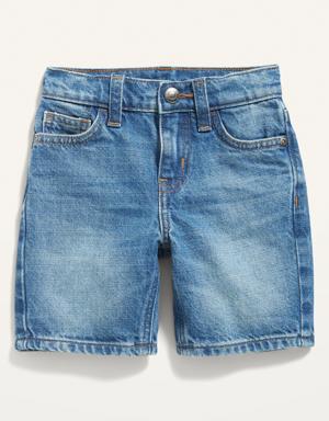 Loose Jean Shorts for Toddler Boys blue