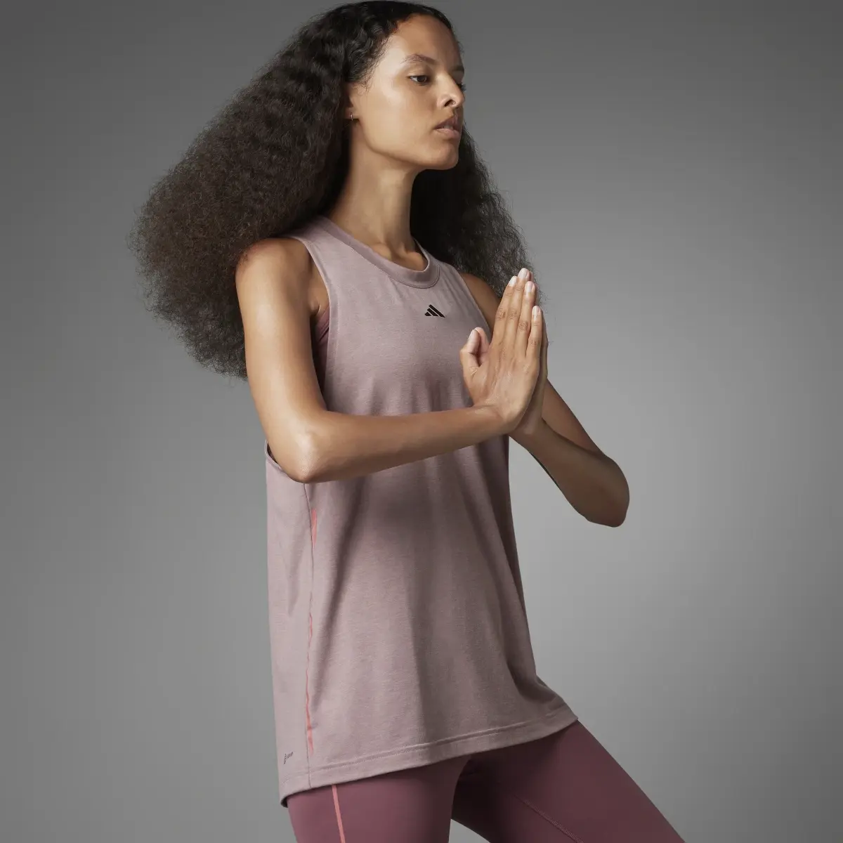 Adidas Authentic Balance Yoga Tank Top. 1
