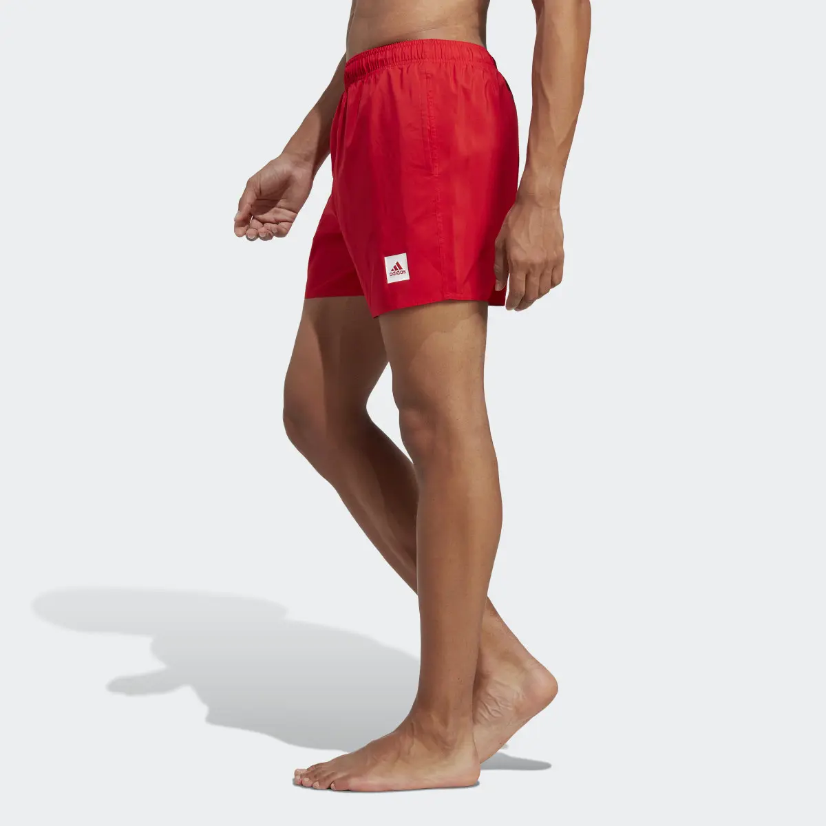 Adidas Short Length Solid Swim Shorts. 2