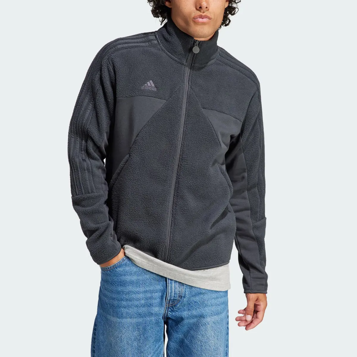 Adidas Tiro Fleece Track Top. 1