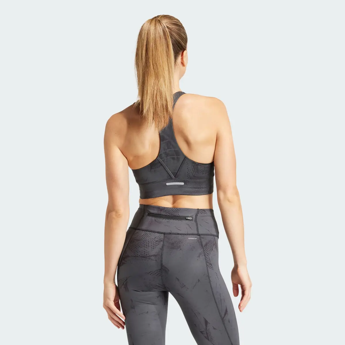 Adidas Brassière Run Pocket AOP Bra Iteration Maintien moyen. 3