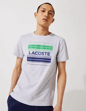 Men's SPORT Stylized Logo Print Organic Cotton T-Shirt