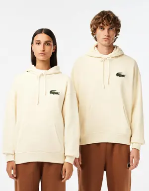 Lacoste Unisex Loose Fit Hooded Organic Cotton Jogger Sweatshirt