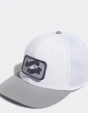 Two-in-One Golf Hat With Removable Patch