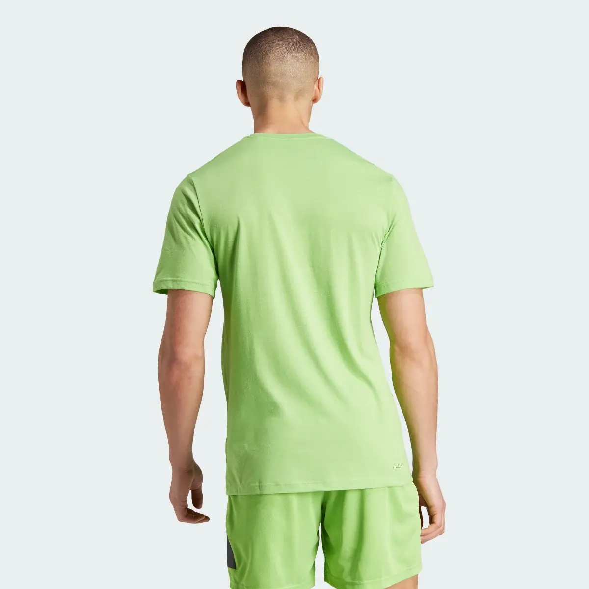 Adidas Playera Deportiva Train Essentials Feelready Logo. 3