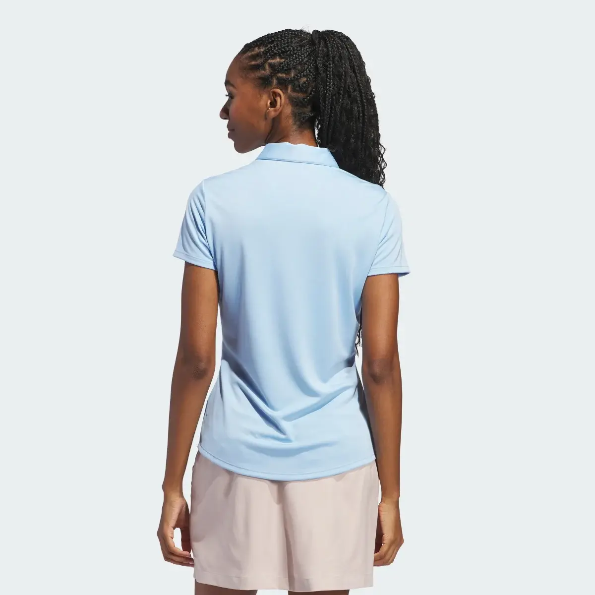 Adidas Koszulka polo Women's Solid Performance Short Sleeve. 3