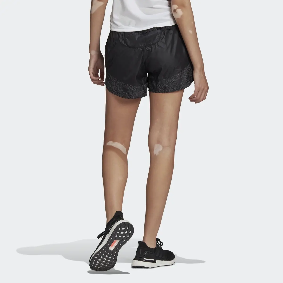 Adidas Run Fast Radically Reflective Running Shorts. 2