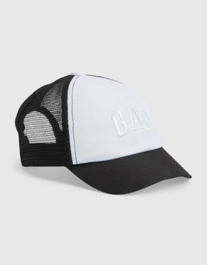 Toddler Gap Arch Logo Trucker Hat black