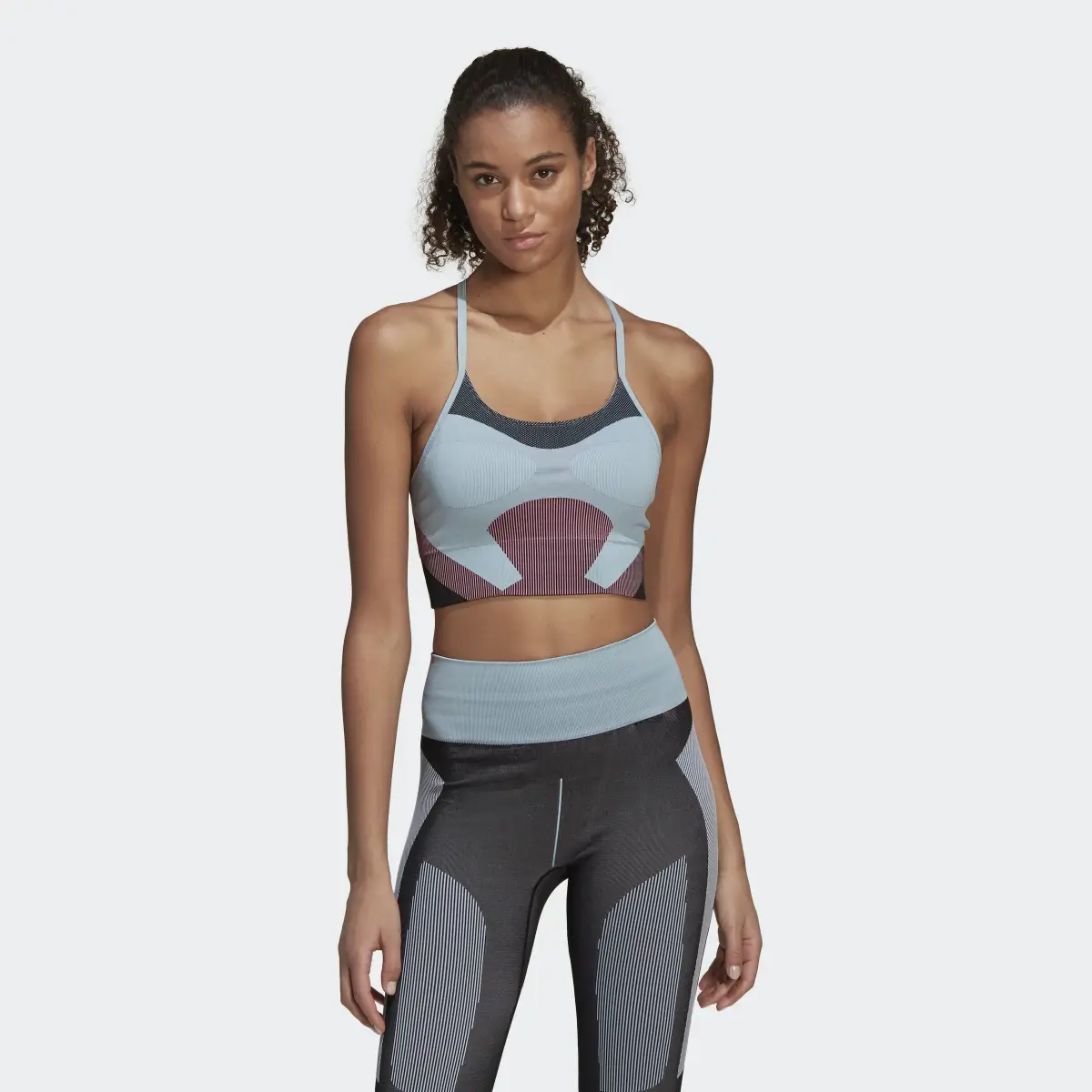 Adidas by Stella McCartney TrueStrength Yoga Knit Light Support Bra. 2