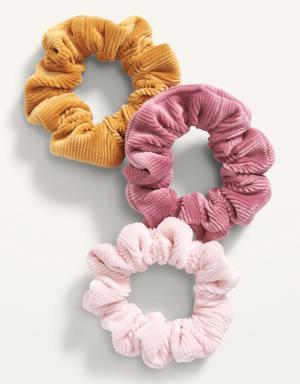 Hair Scrunchie 3-Pack for Girls multi