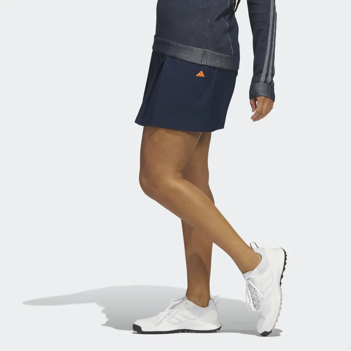 Adidas Made To Be Remade Flare Golf Skirt. 2