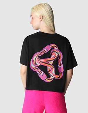 Women&#39;s Graphic Cropped T-Shirt