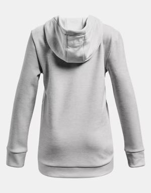 Girls' Armour Fleece® Iridescent Big Logo Hoodie