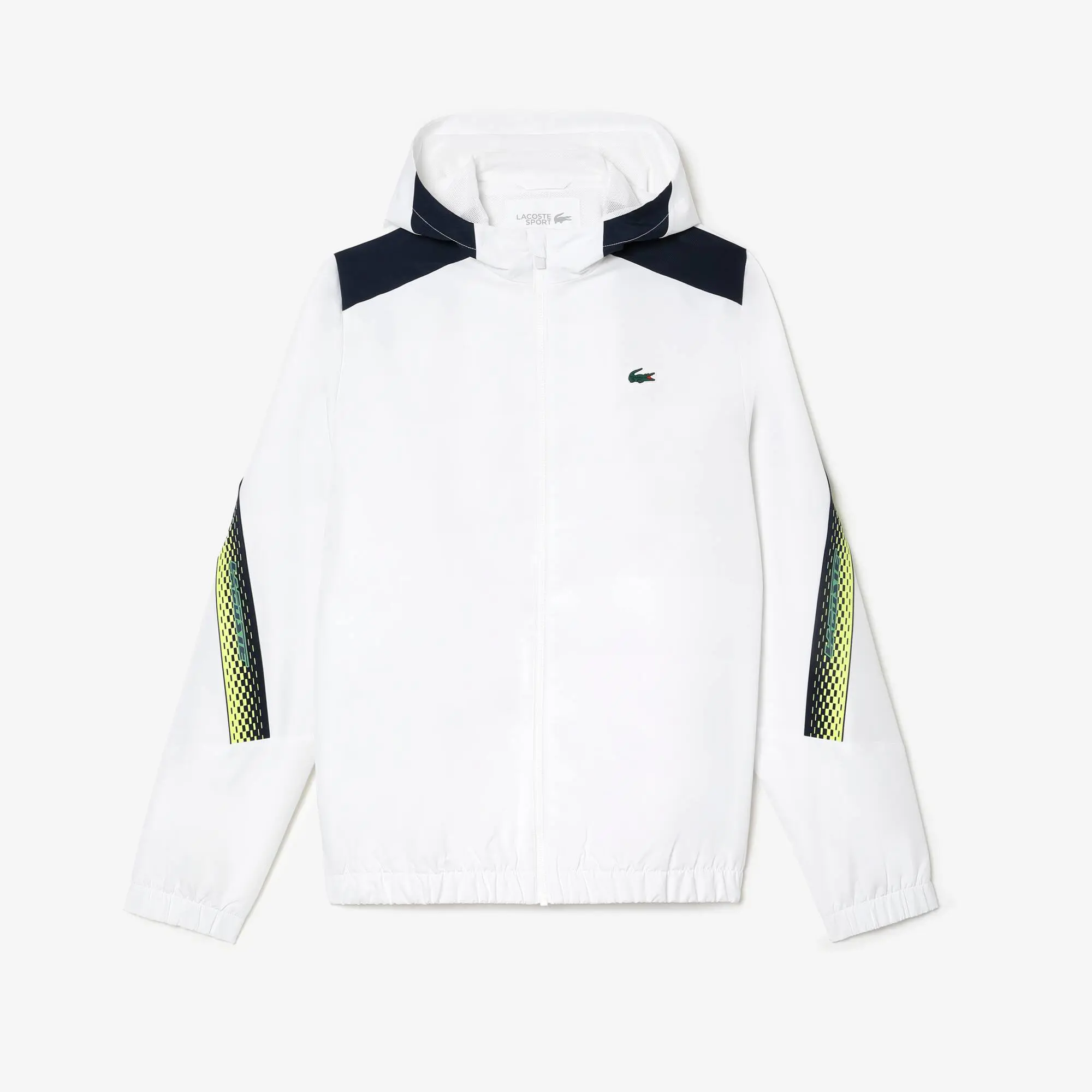Lacoste Herren LACOSTE TENNIS Kapuzenjacke aus recyceltem Polyester. 2 Lacoste Herren LACOSTE TENNIS Kapuzenjacke aus recyceltem Polyester. 2