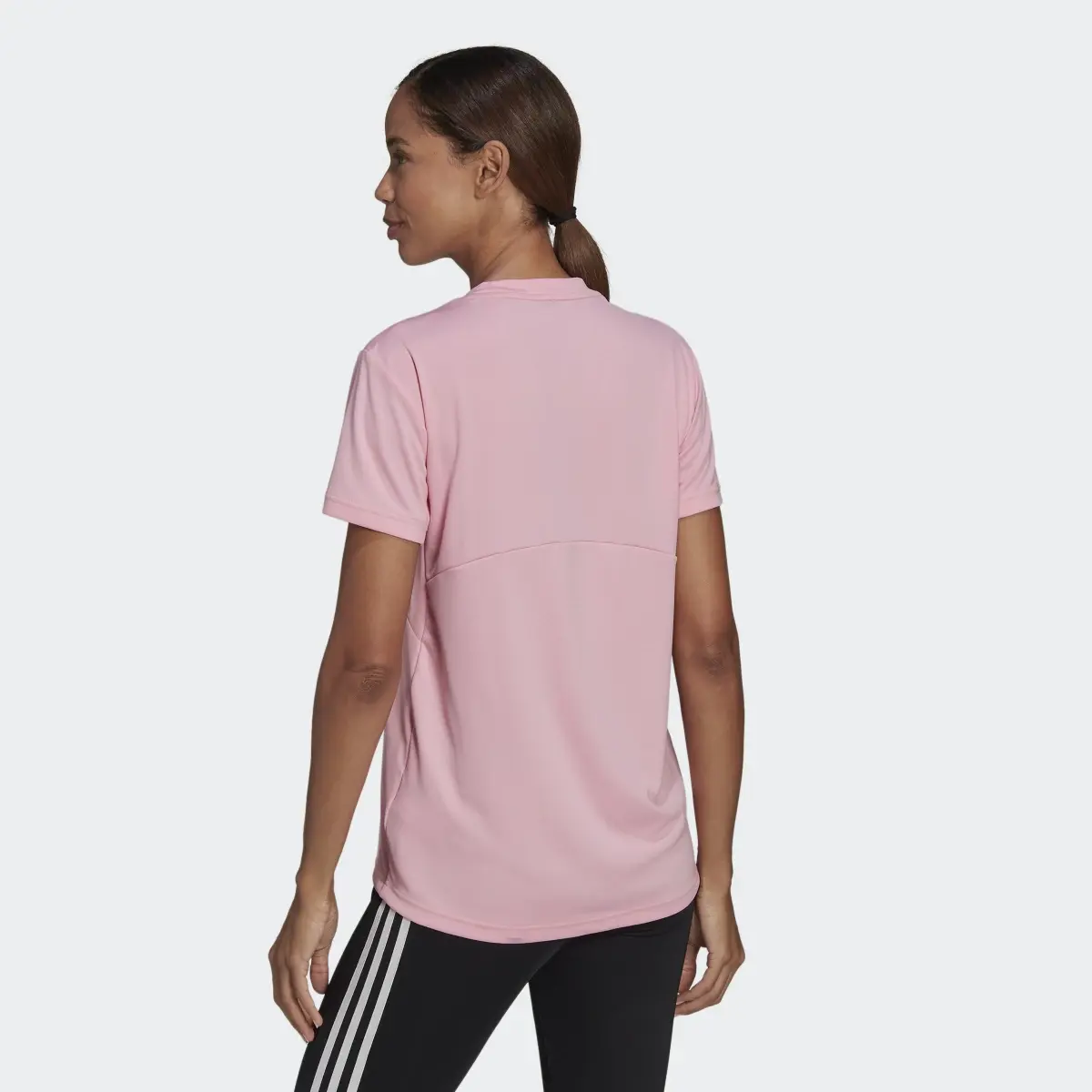 Adidas Playera Primeblue Designed 2 Move Logo Sport. 3