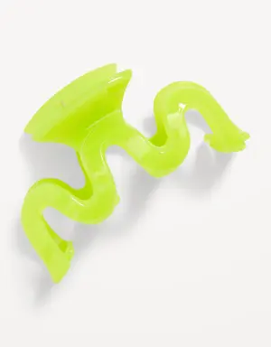 Old Navy Claw Hair Clip for Women green