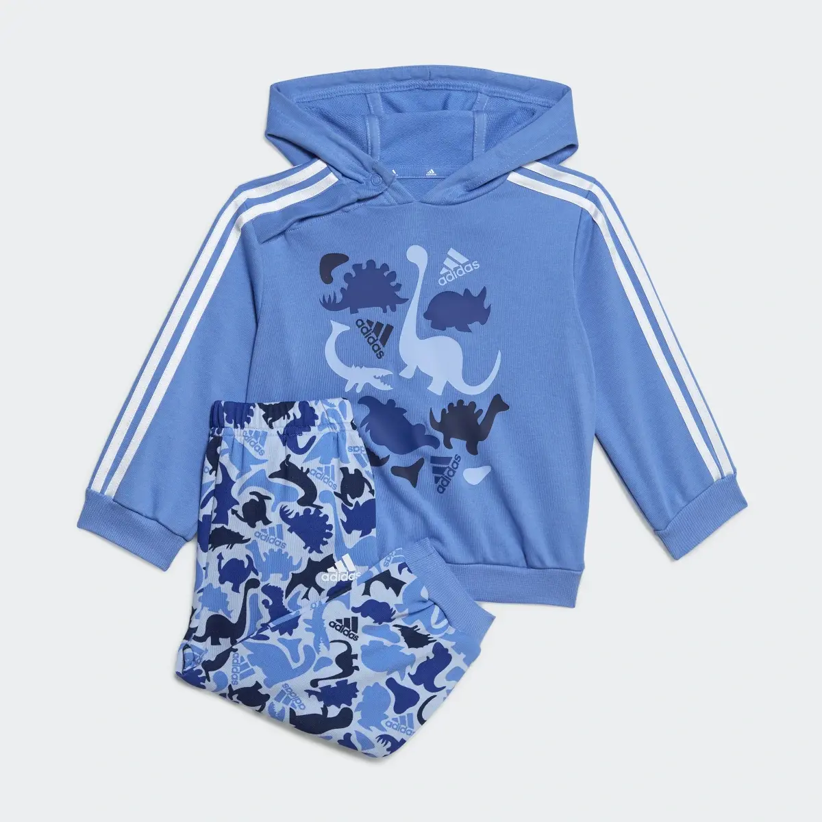 Adidas Dino Camo Allover Print French Terry Jogger Set. 2