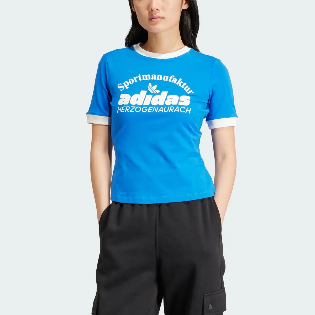 Adidas Retro Graphic Tee. 1