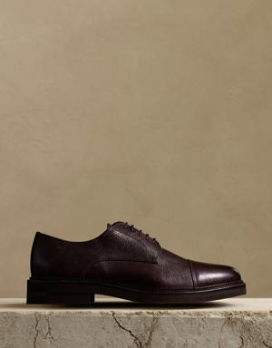 Banana Republic Mesi Cap-Toe Derby Dress Shoe brown