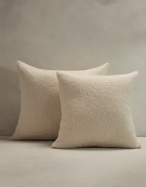 Alpaca Bouclé Pillow white