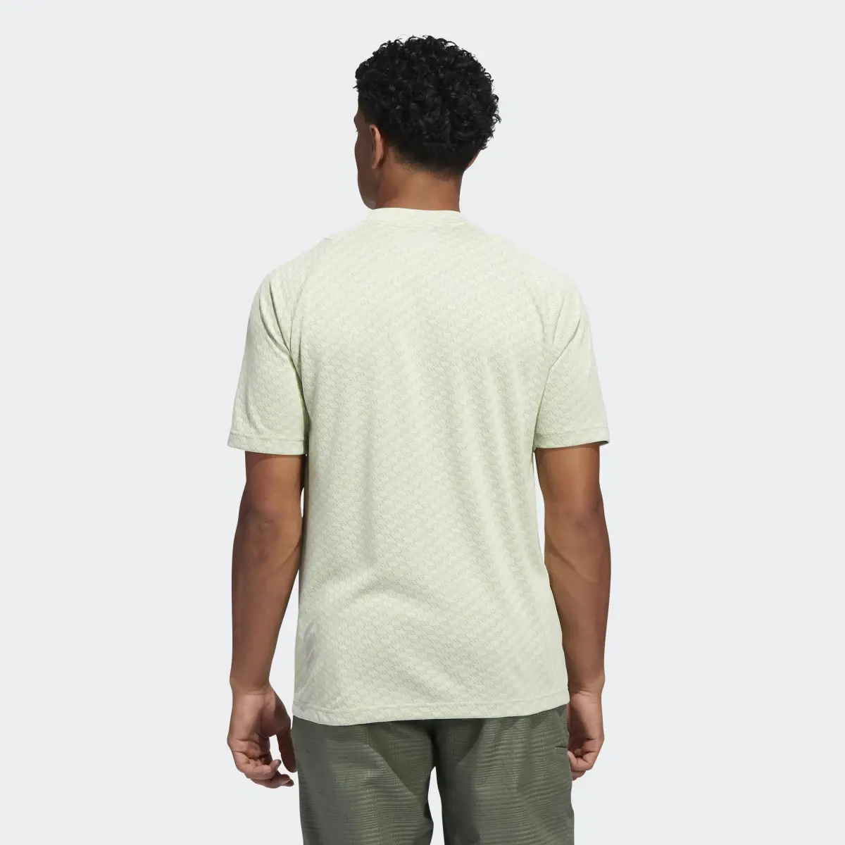 Adidas Adicross Mock Neck Polo Shirt. 3