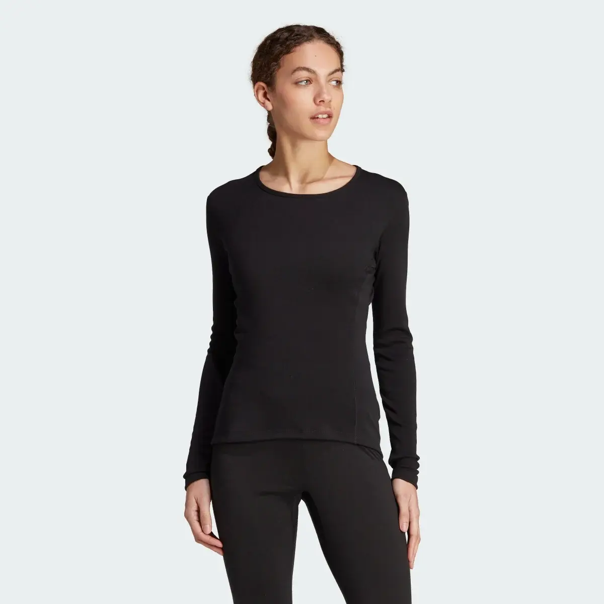 Adidas MAGLIA XPERIOR MERINO 260 BASE LAYER LONG SLEEVE. 2