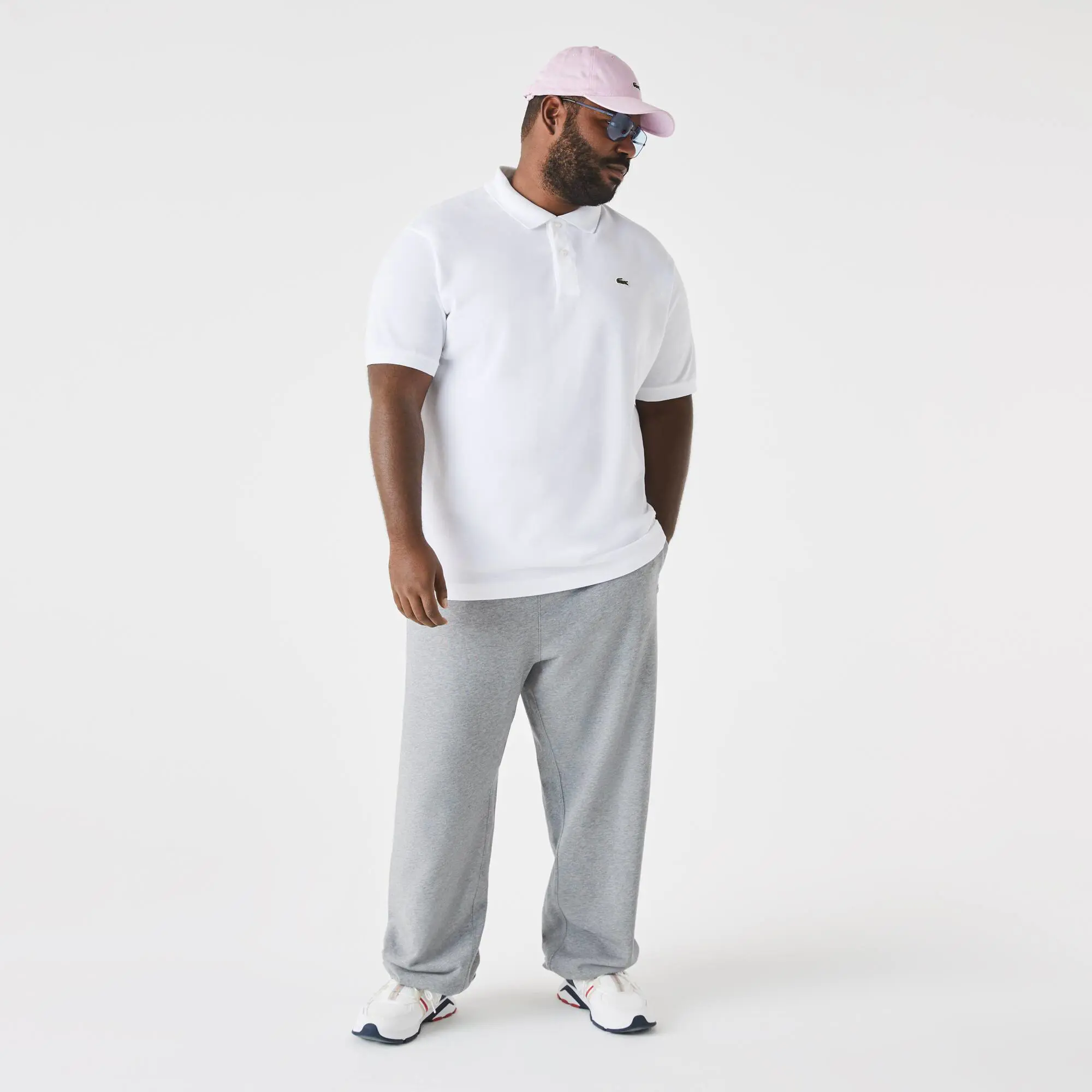 Lacoste Men’s Lacoste Cotton Petit Piqué Polo Shirt - Plus Size - Big. 1