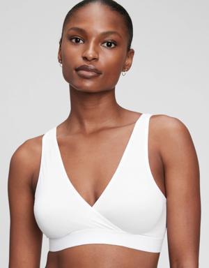 Maternity Nursing Lounge Bralette white