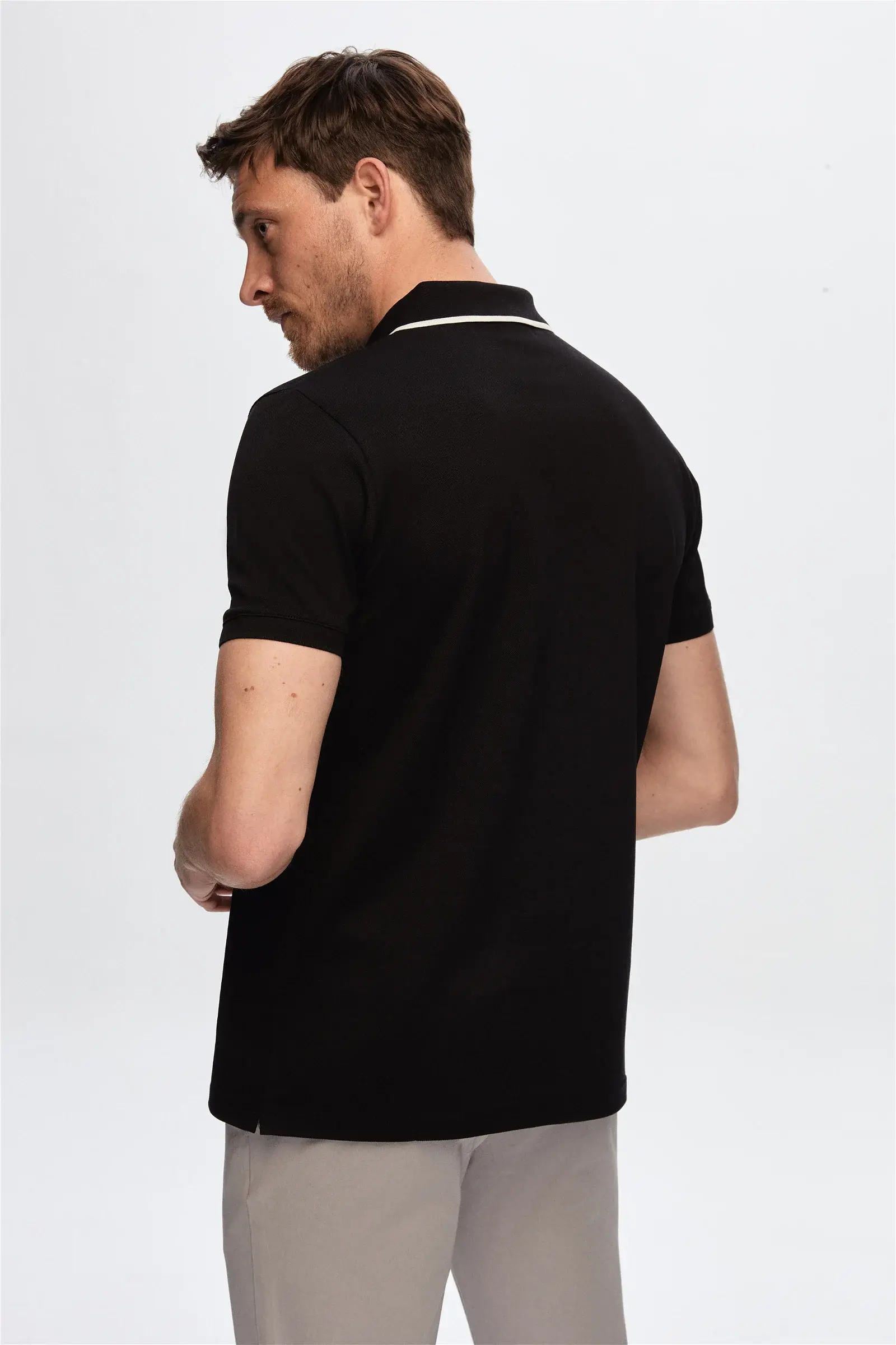 Damat Tween Damat Siyah %100 Pamuk T-Shirt. 3
