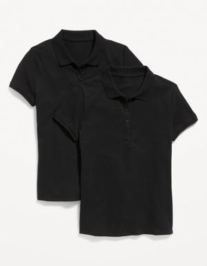 Uniform Pique Polo black