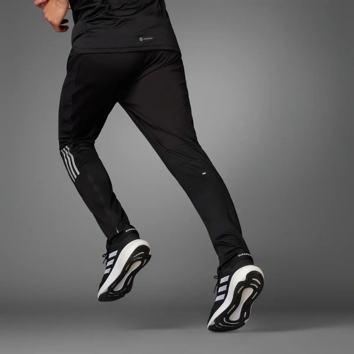 Adidas Own the Run Astro Knit Pants. 2
